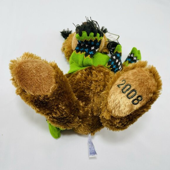 Mary Meyer Winter Bear Plush Toy Stage Stores Bealls Retired Outfit Scarf Gloves - Picture 5 of 12